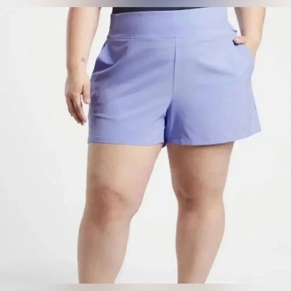 Athleta Brooklyn Short Size 20 - Periwinkle Blue - Picture 1 of 8